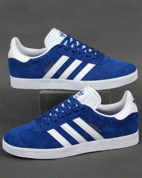 royal blue Adidas shoes